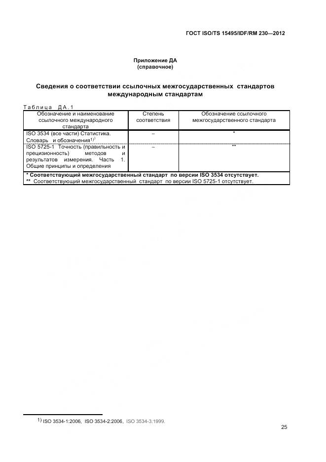ГОСТ ISO/TS 15495/IDF/RM 230-2012, страница 31